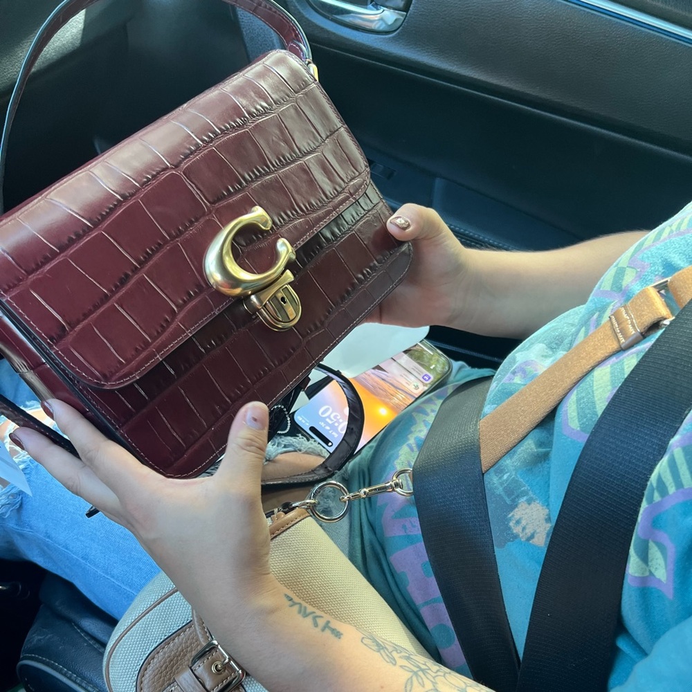 Coach cross body bag